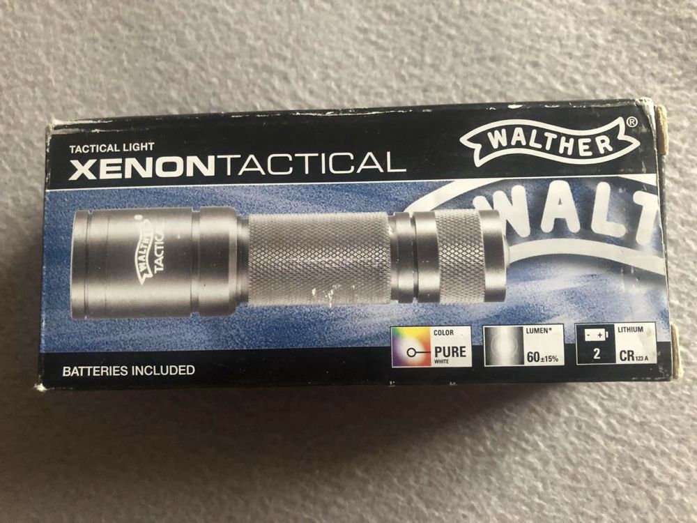 Walther Xenon Tactical Вальтер фонарь фонарик