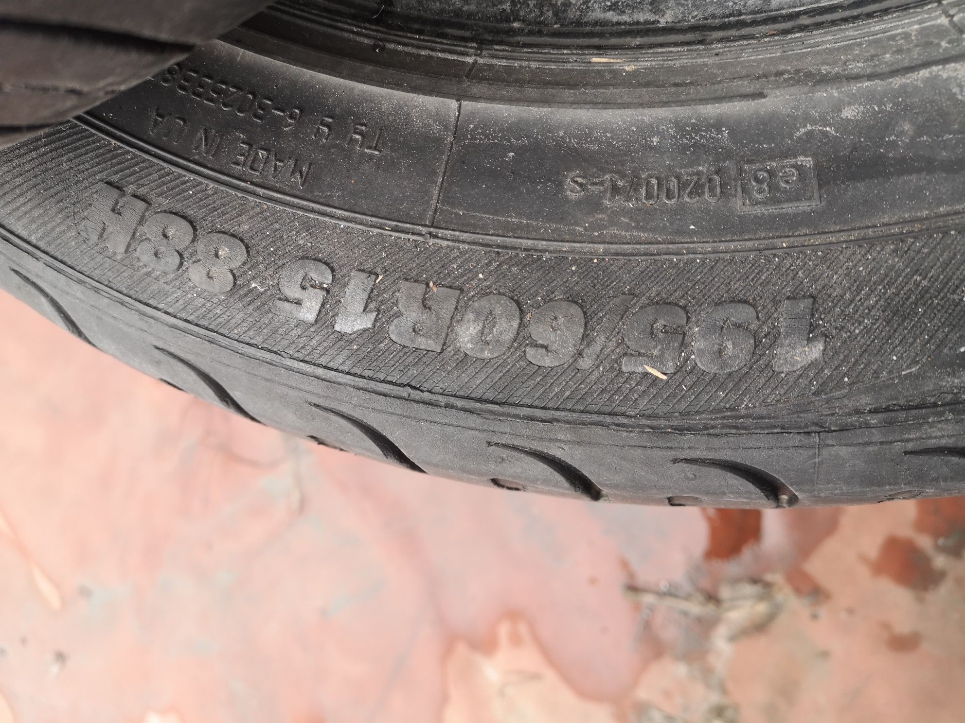 Резина Літо  195/60r15