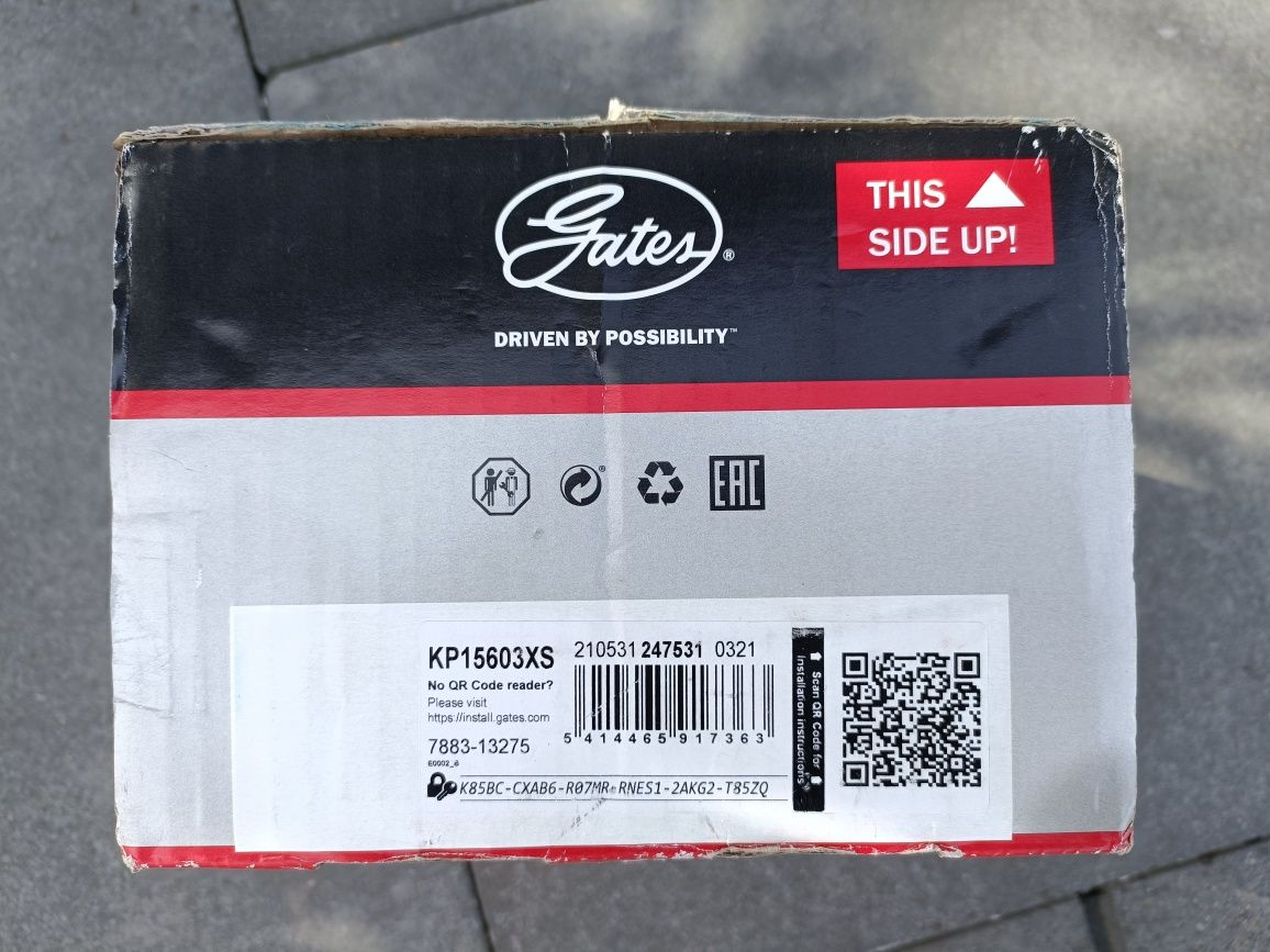 Rozrząd Opel GATES KP15603XS Pompa wodna + zestaw paska rozrządu

ZEST