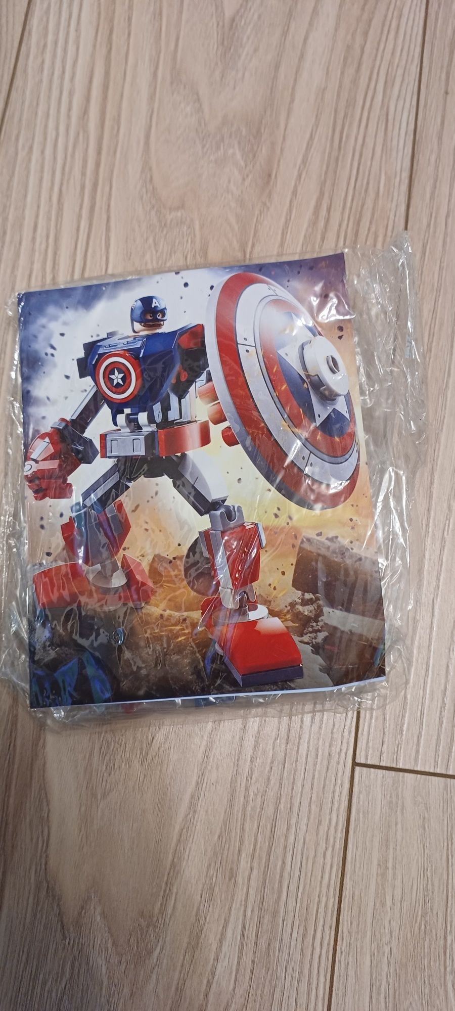 Robot kapitan ameryka nowy do złożenia marvel avengers