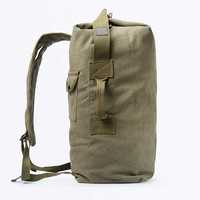 Рюкзак мішок армійський брезентовий зелений