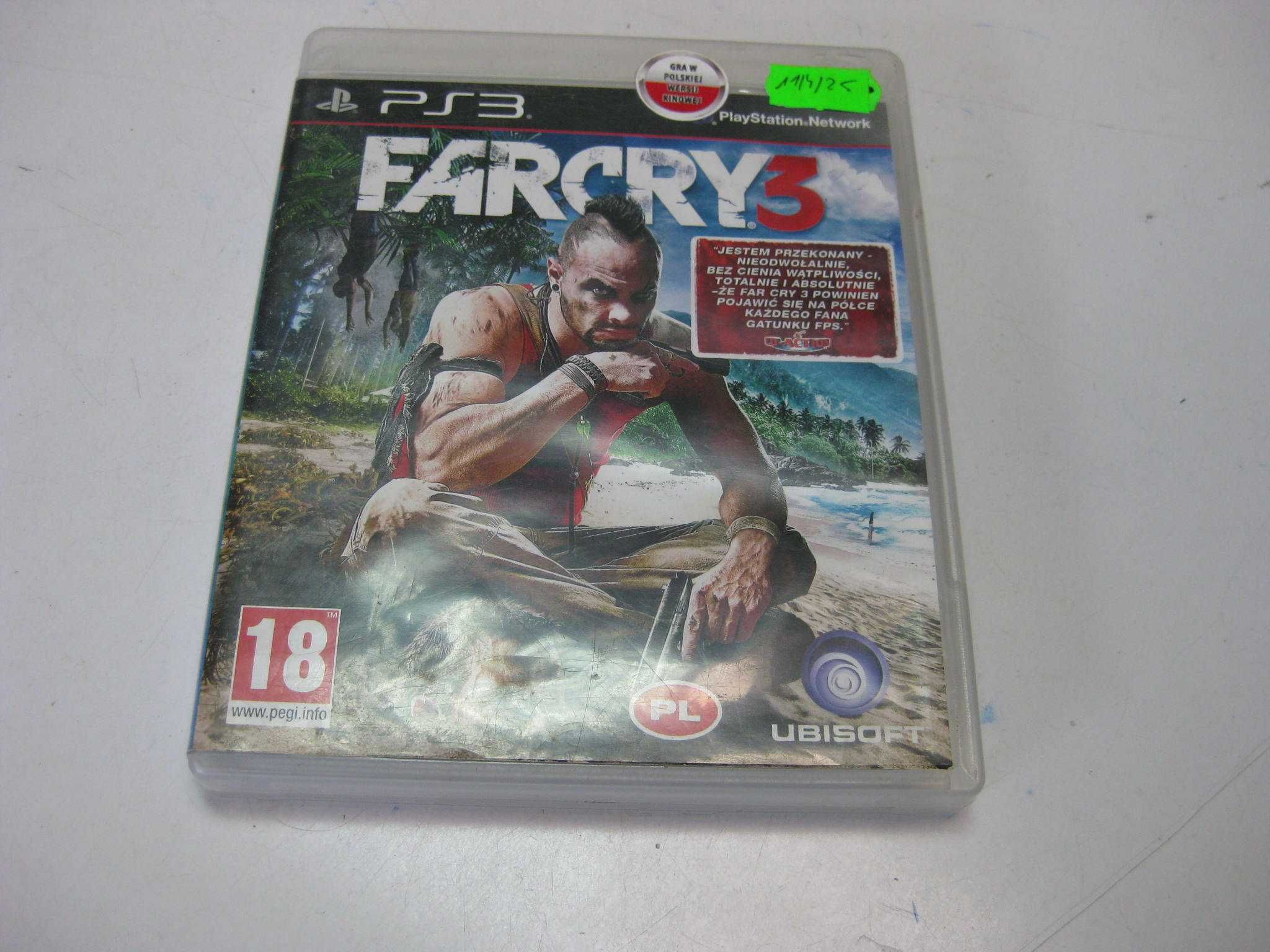 Gra na PS3 PlayStation 3 Far Cry 3 PL
