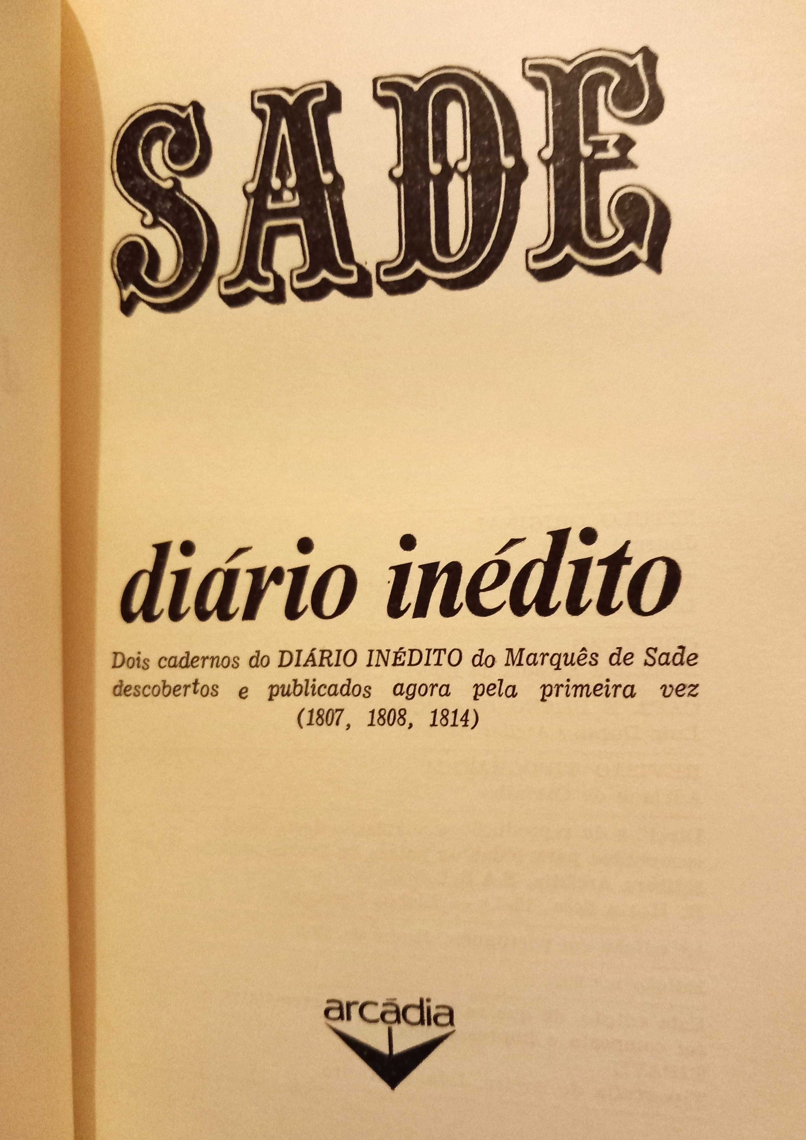 SADE - Diário Inédito