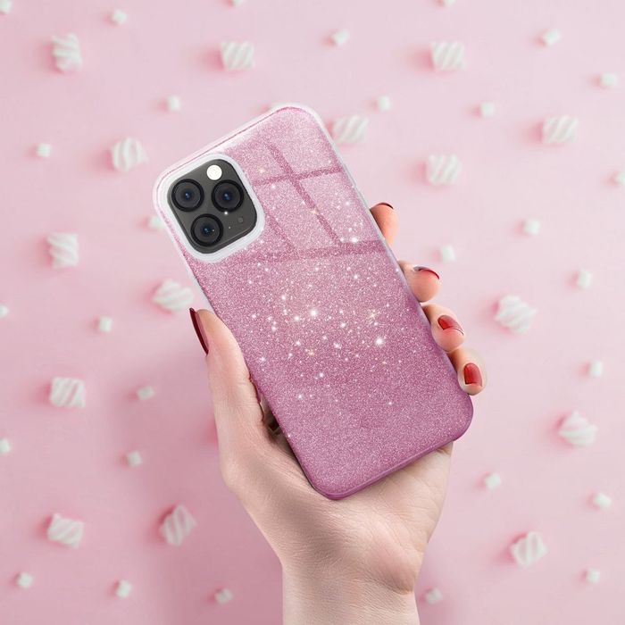 Futerał SHINING do IPHONE 16e (SE 4 2025) róż