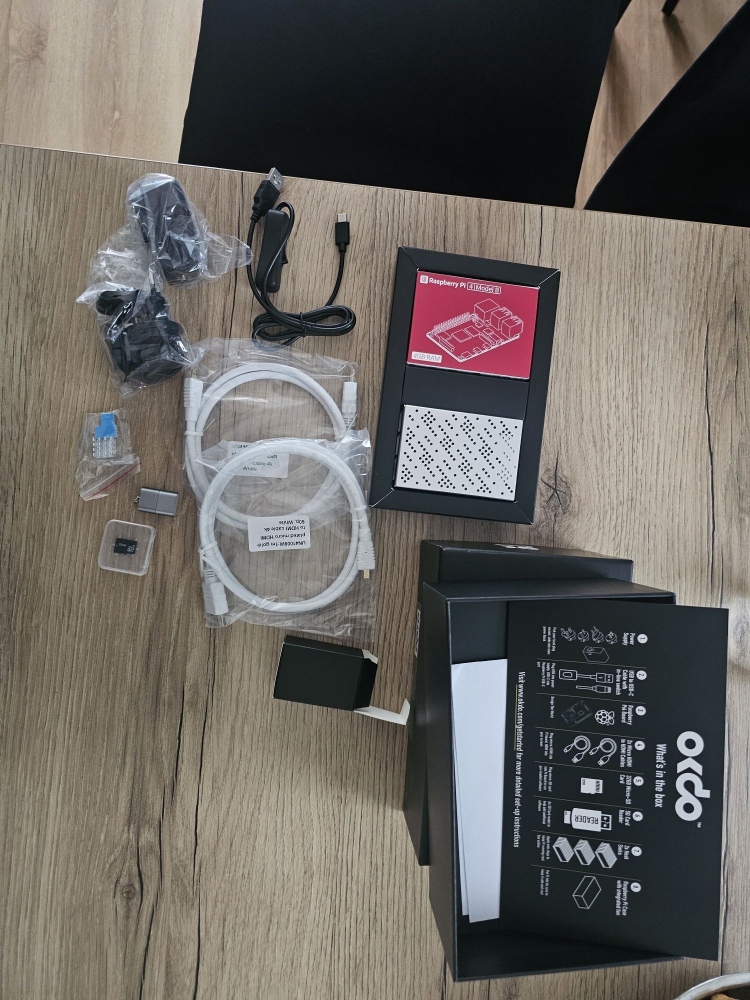 Raspberry Pi4 8GB zestaw OKDO