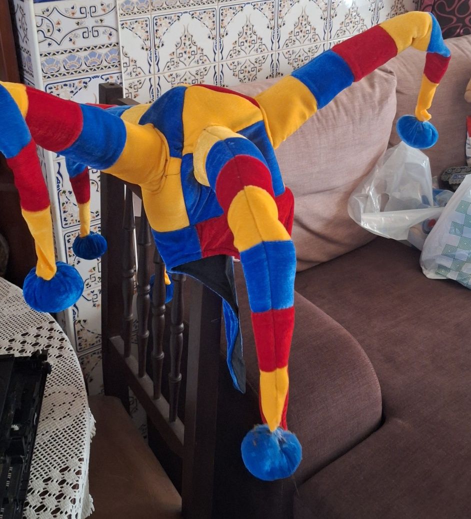 Chapéu Carnaval 58cm - Vermelho e Amarelo