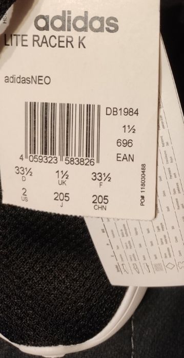 Buty Adidas 33,5/20,5cm Polecam