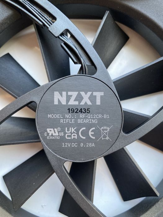 Wentylatory nzxt 3 szt.