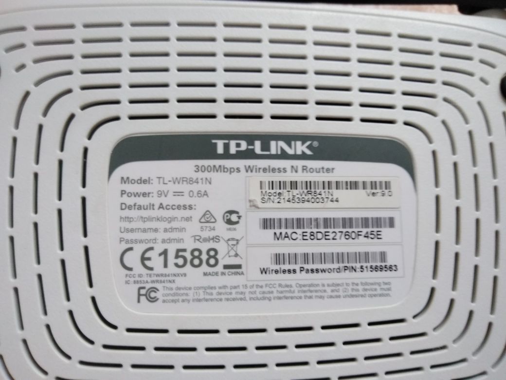 Bezprzewodowy router TP-Link TL-WR841N