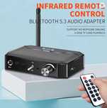 T300 2-in-1 Audio Adapter Bluetooth 5.3 RX/TX with Remote Control