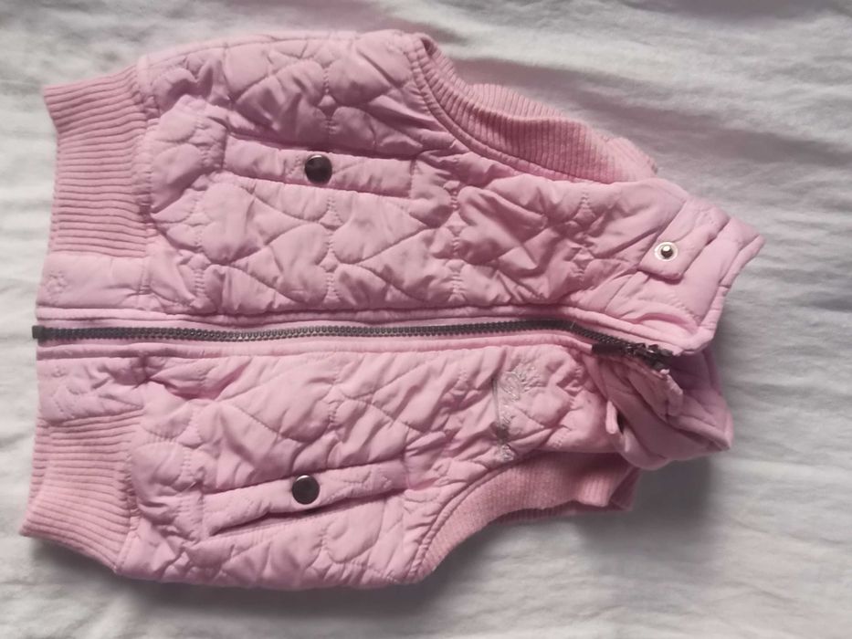 Kamizelka Bezrękawnik dla dziewczynki