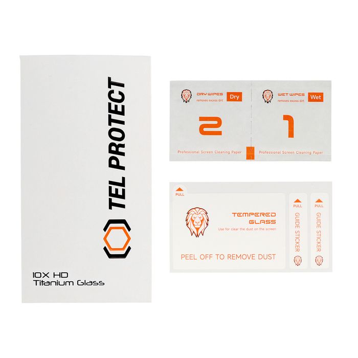 Hartowane szkło Tel Protect 10X HD Titanium do Iphone 17 Air