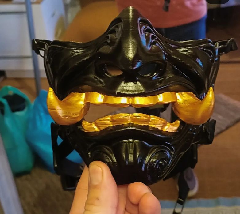 Mascara oni samurai