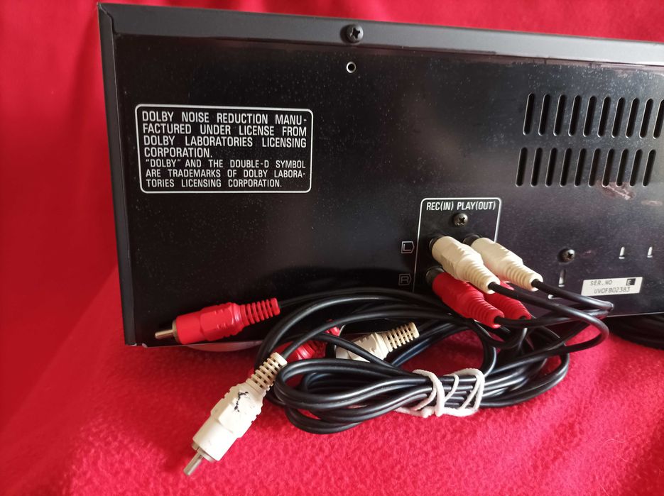 Leitor Gravador Technics  RS-TR373M2 Duplo Tape  Autoreverse