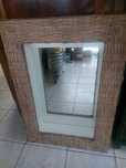 Riviera Maison lustro rustic rattan