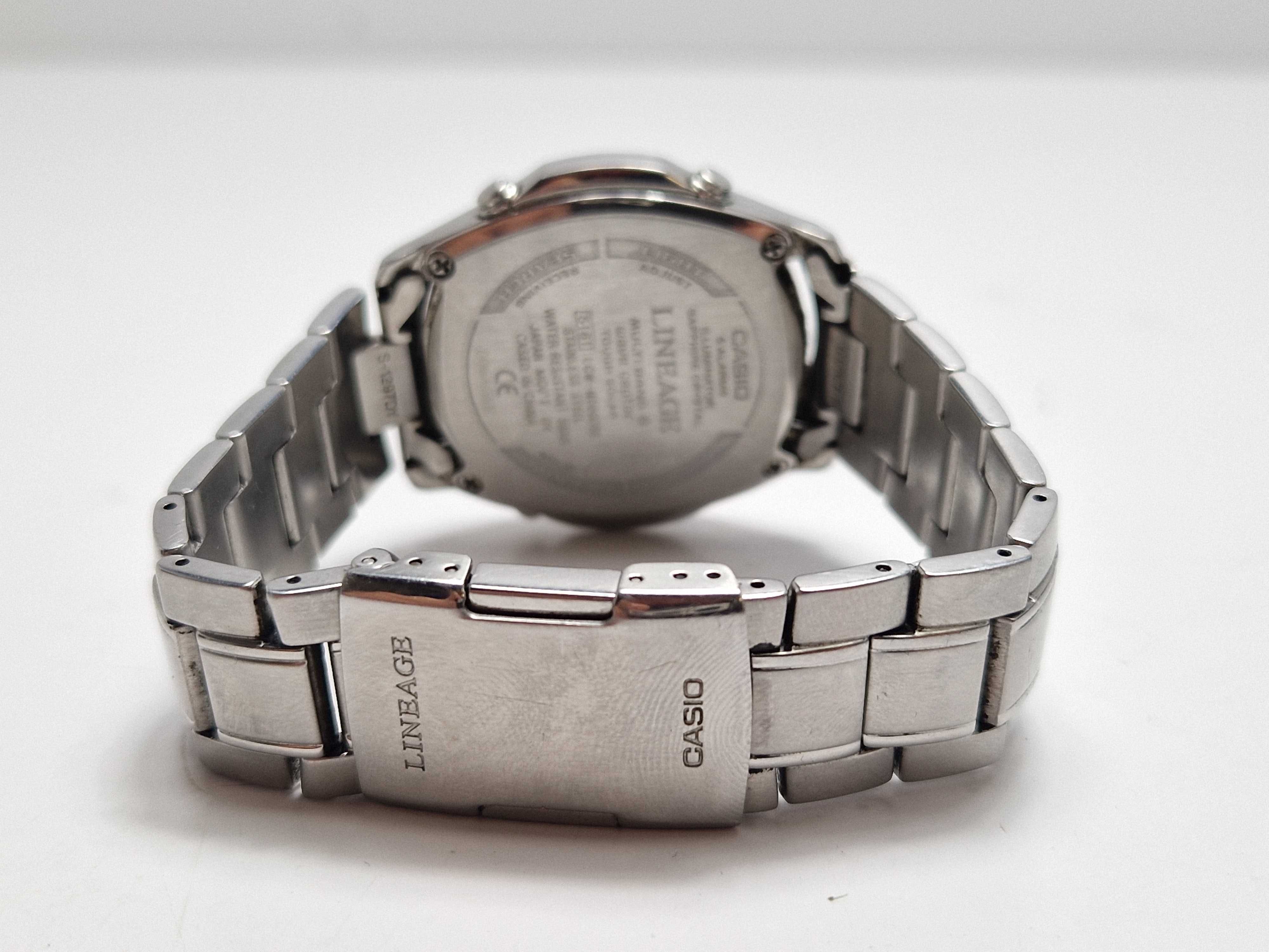 Zegarek męski na Bransolecie Casio LCW-M100DSE szafir wave ceptor