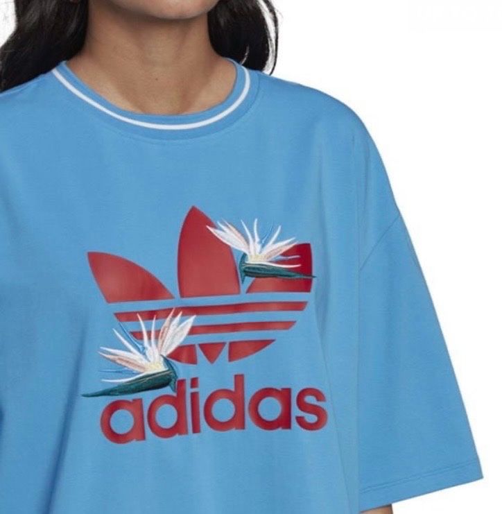 Футболка adidas magugu  голуба оригінал
