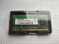 Pamięć RAM DDR2 SO-DIMM 1 GB ELPIDA JAPAN 666 MHz do laptopa