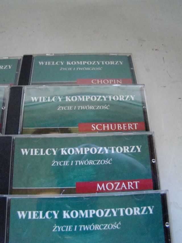 Płyty cd Wielcy Kompozytorzy Życie i Twórczość  DeAgostini 15szt