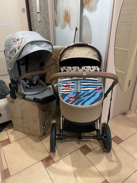 Сайбекс Коляска Cybex Priam Кароліна Куркова Karolina Kurkova