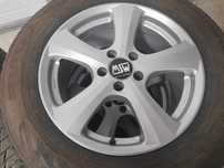Alufelgi 17 cali z oponami PCD 5X112