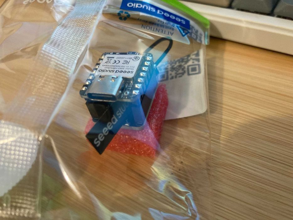 XIAO nRF52840 i Wio-SX1262 dla MeshCore Meshtastic 868MHz Lora Antena