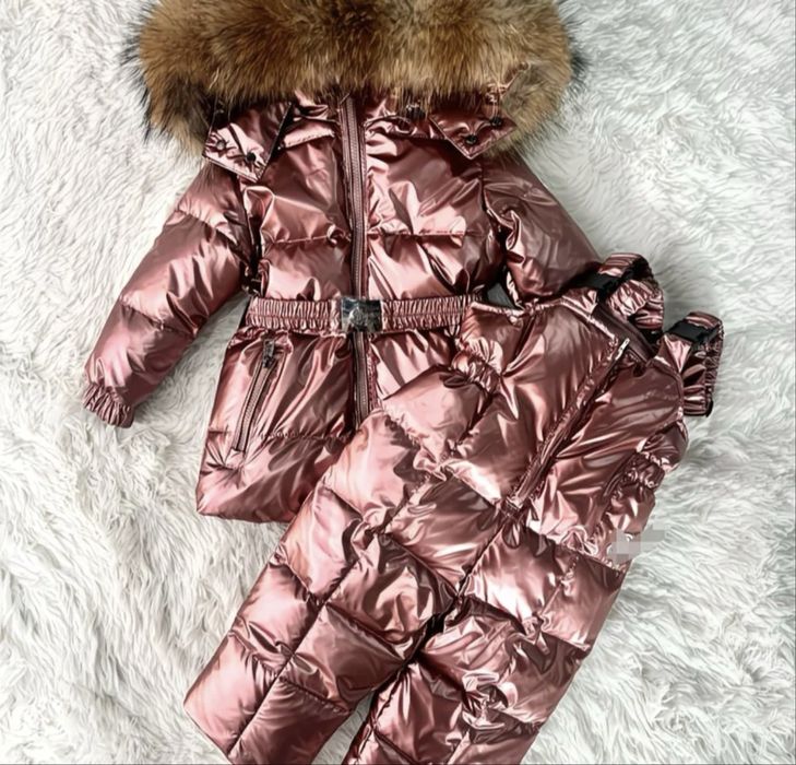 Дитячий зимовий комбінезон куртка брюки Moncler