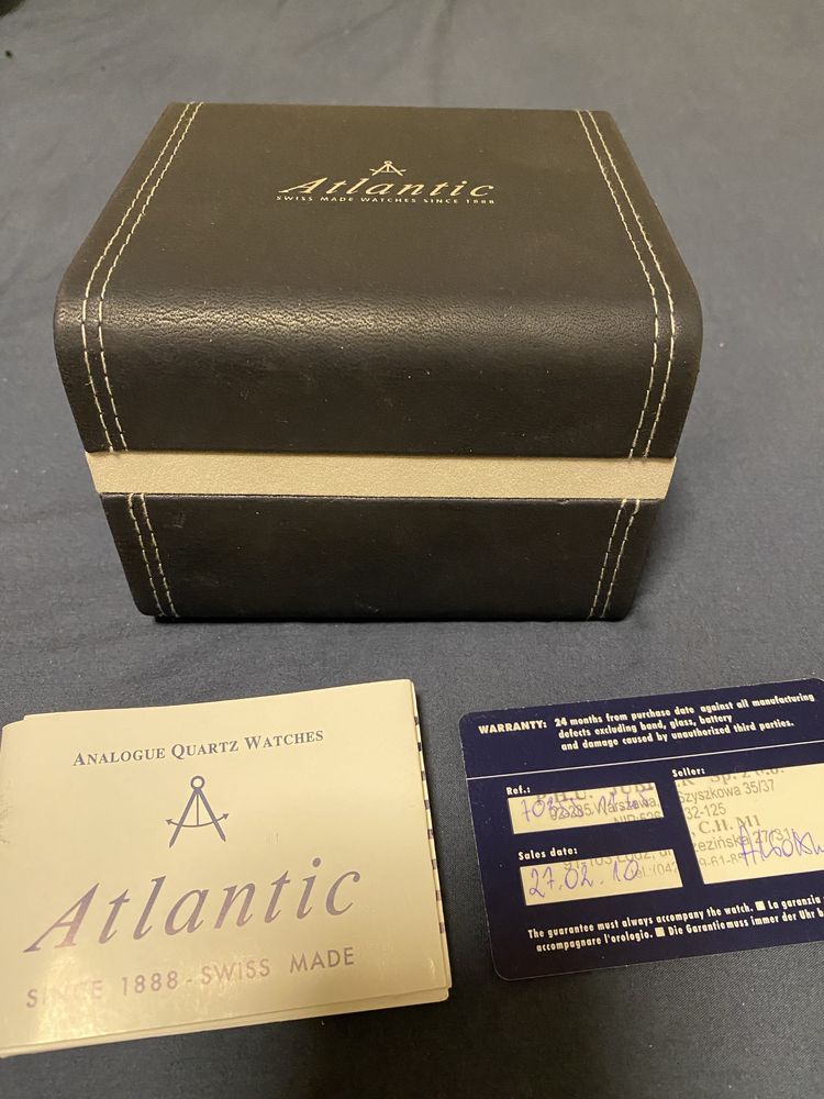 Atlantic Seahunter 50m/165ft 7035 titanium sapphire cristal 5 ATM