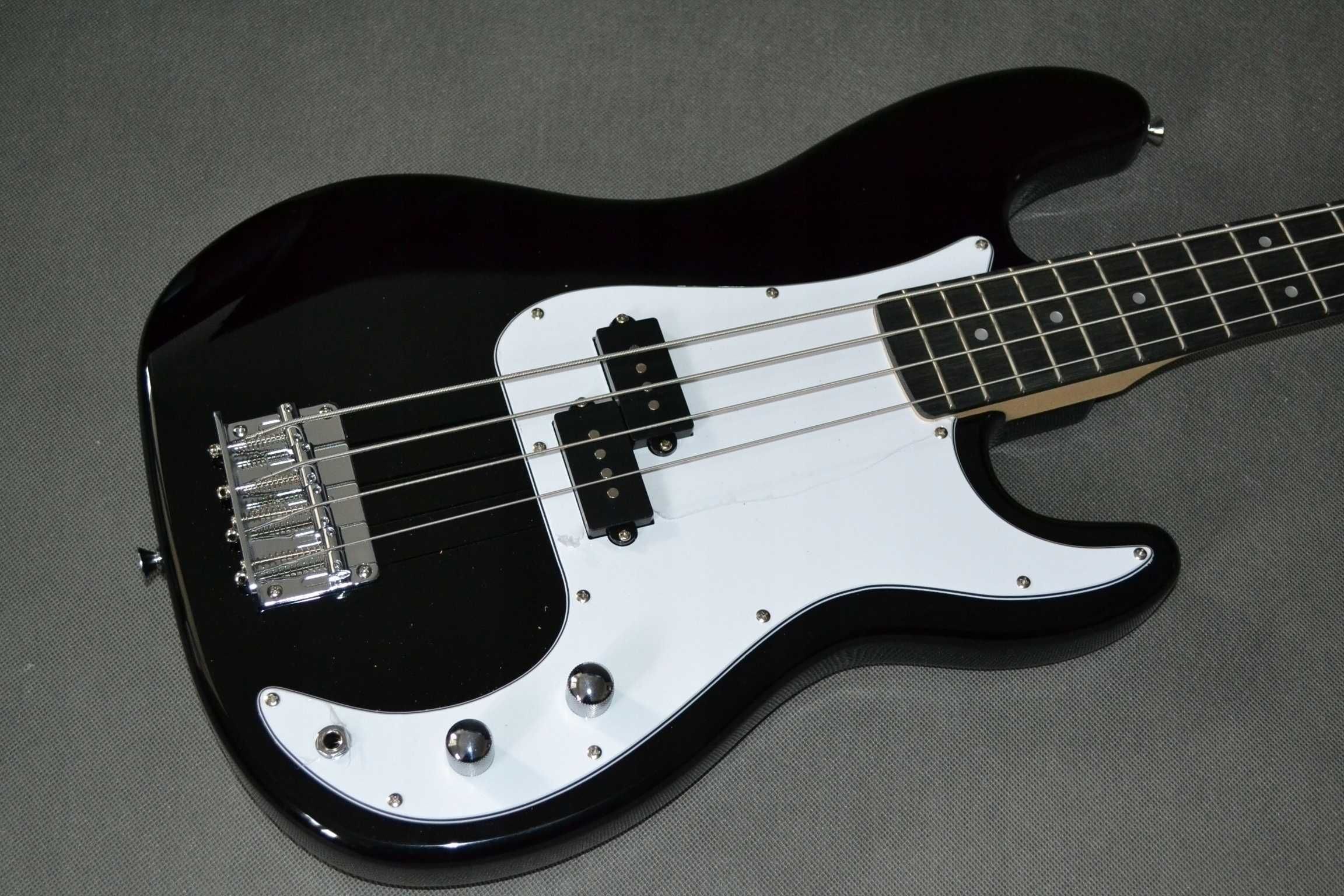 Harley Benton PB-20 BK nowy bas - gitara basowa USTAWIONA