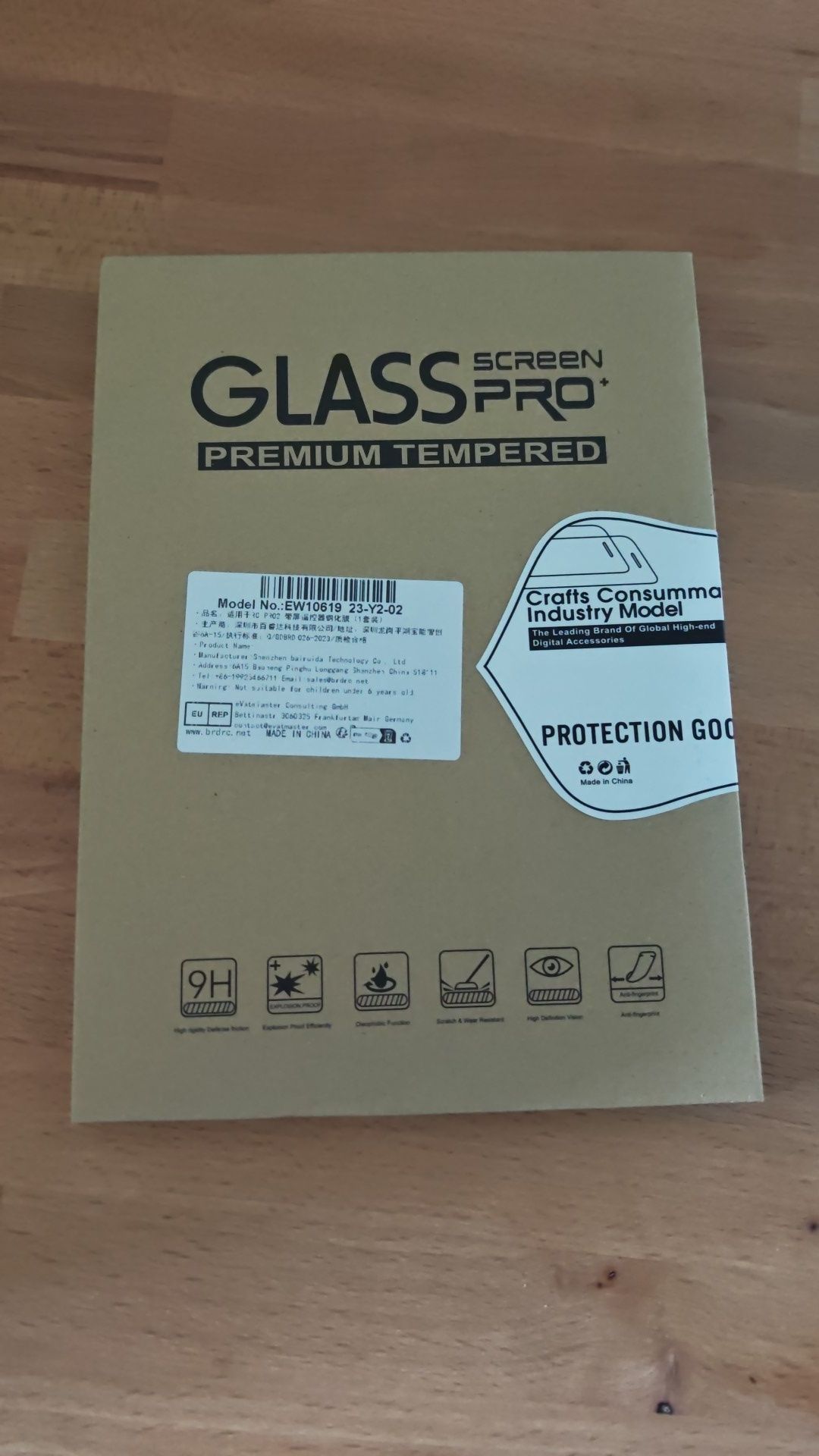VOLODYMYR 9H Glass Films Bezpilotowa zagarowana
folia dla DJI RC PRO 2