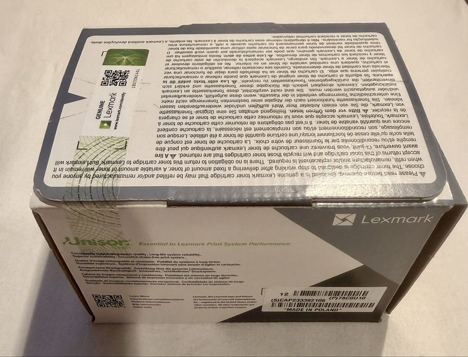 Toner Lexmark 78C0U10