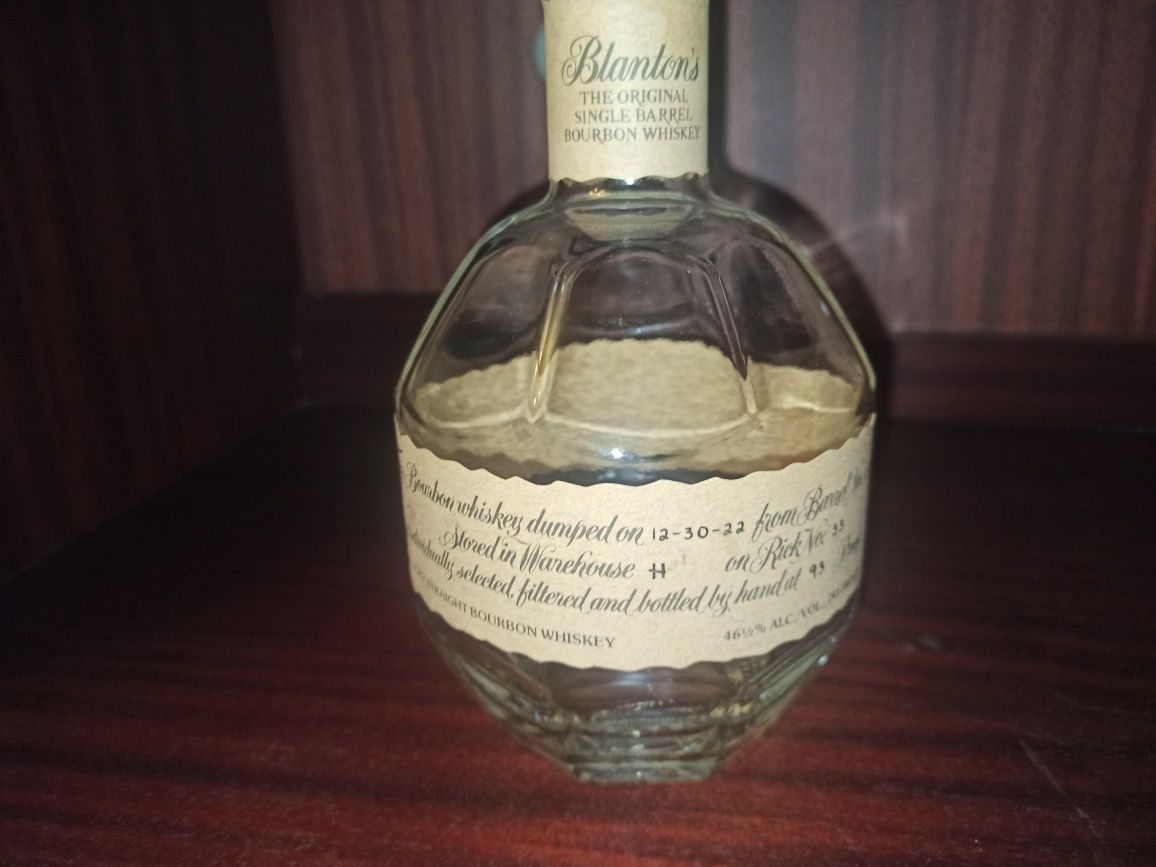 Butelka Blanton's Bourbon