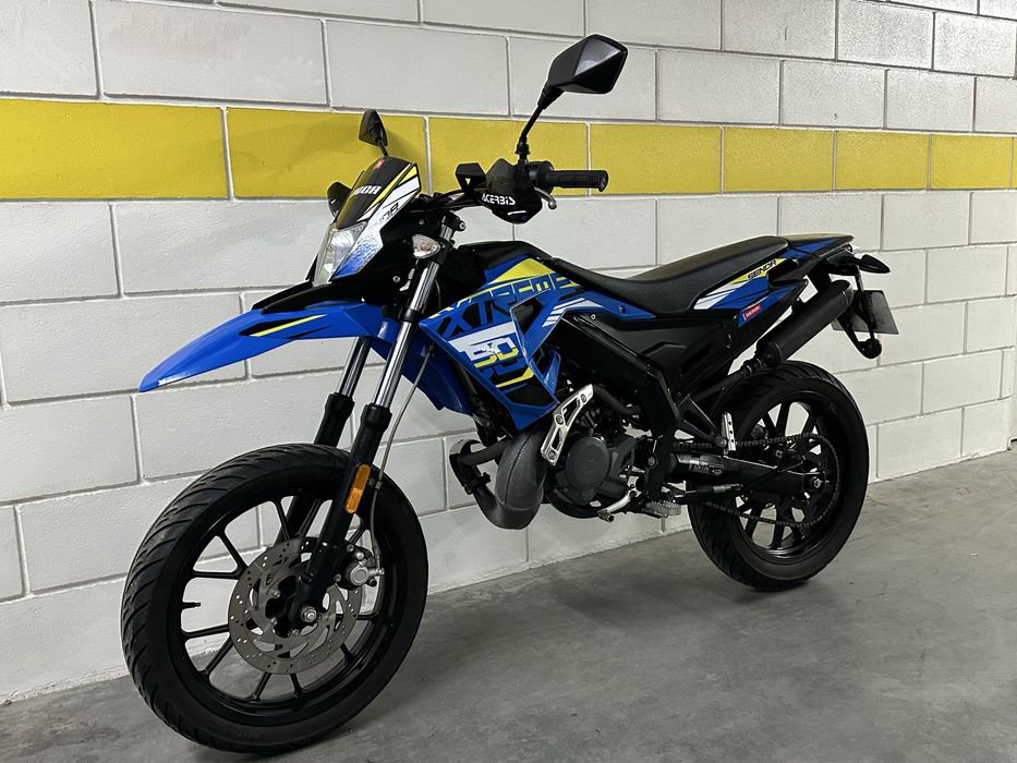 Derbi Senda 50 de 2019 carta AM(14.anos), igual a nova(3800km!!)