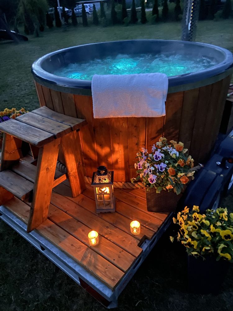 Sauna mobilna, balia mobilna, spa mobilne jakuzzi