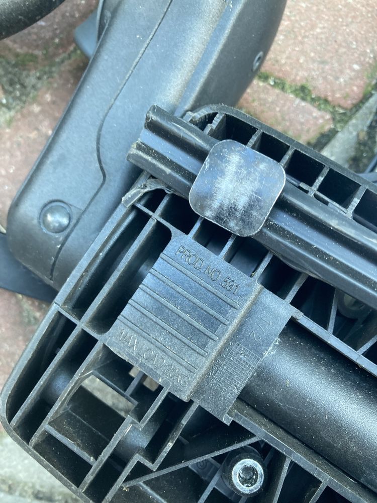 Thule 591 thule 298 uchwyt bagaznik rowerowy na dach