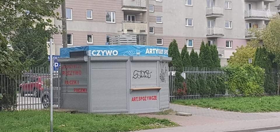 Pawilon handlowy - kiosk na sprzedaż