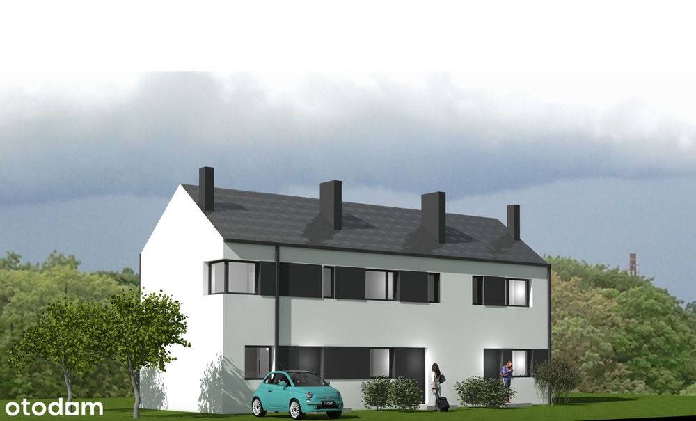 Nowoczesny dom 48 m2 z działką, blisko centrum