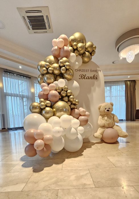 Ścianka dekoracja balony girlanda