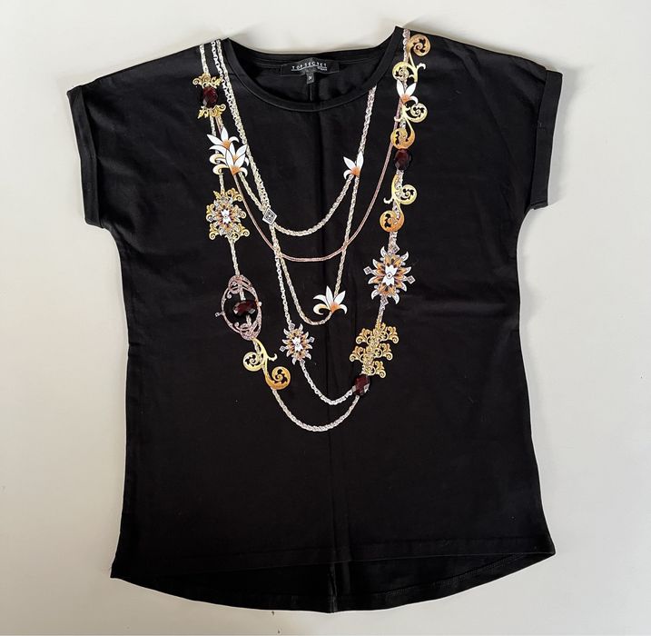 Bawełniana koszulka, T-shiry z motywem korali