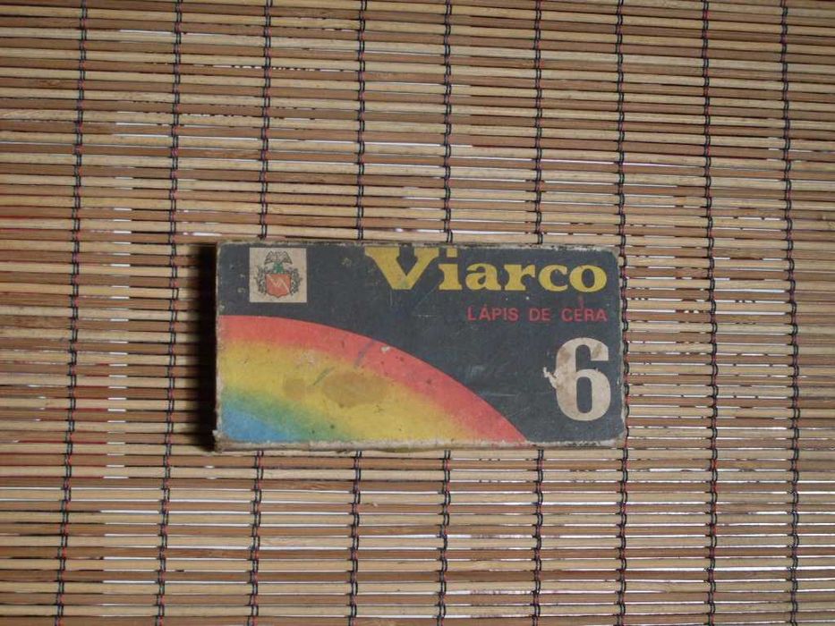 Caixa antiga lapis cera Viarco