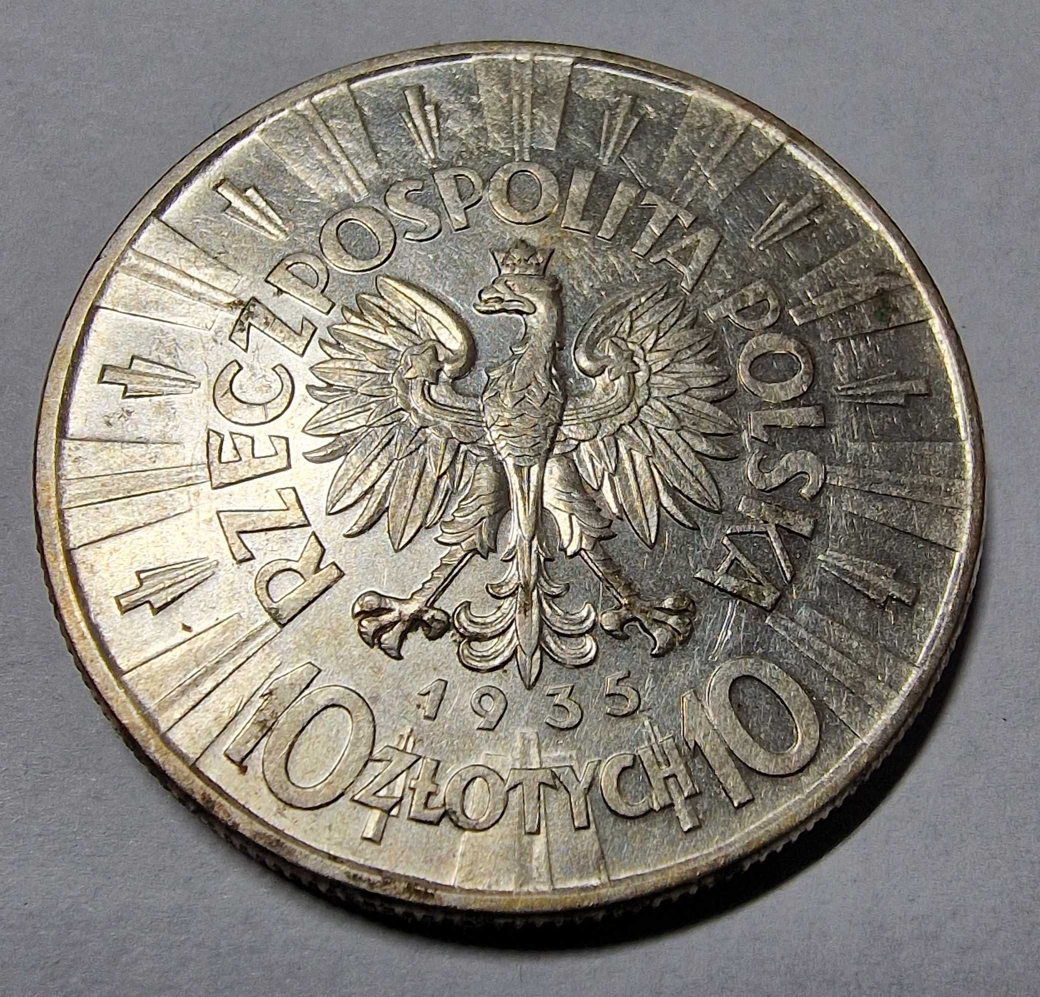 10 złotych Józef Piłsudski 1935 nr 2 Polska