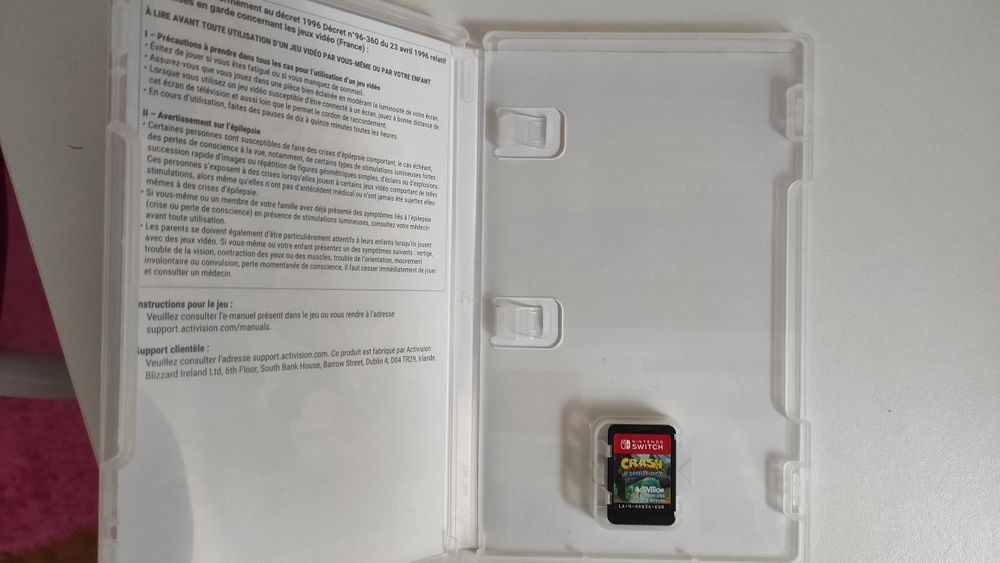 Jogos Nintendo Switch Crash Bandicoot N Sane Trilogy