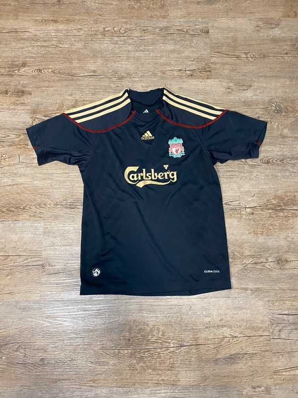 Koszulka piłkarska Liverpool Carlsberg Adidas rozmiar 10/11yrs