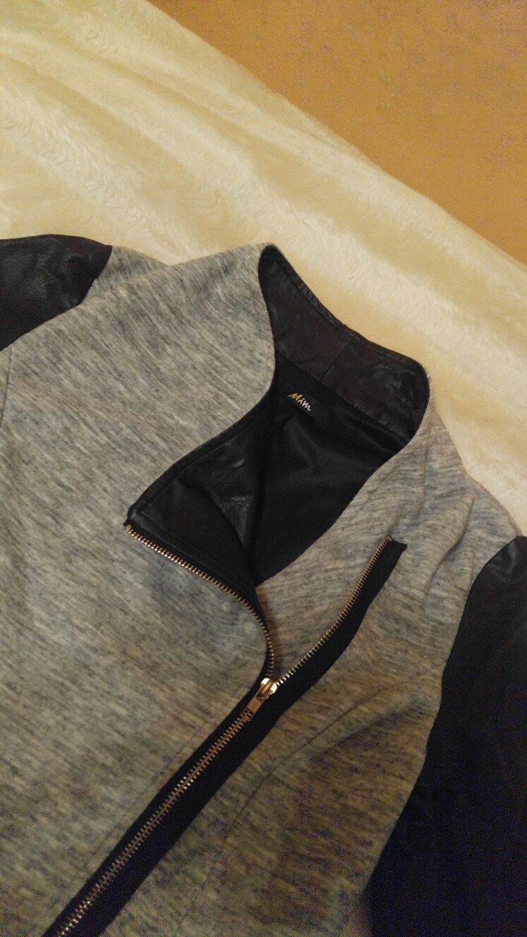 Bluza młodzieżowa M szara