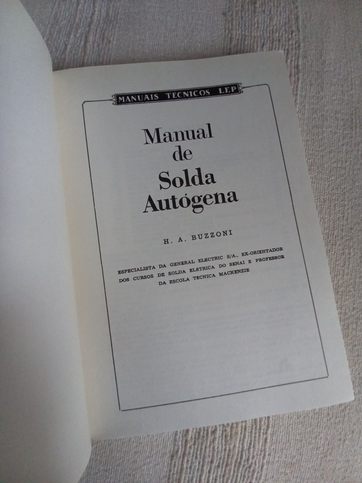 Manual Prático de Solda Autogénea