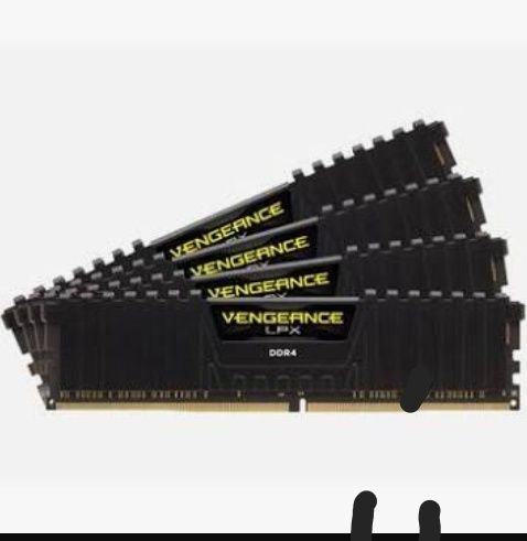 Memoria Ram DDR4 2666MHZ crosair vengeance 32gb 4x8gb