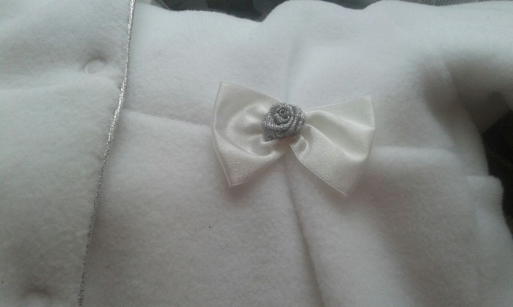 Ubranko do chrztu dla dziewczynki r.68