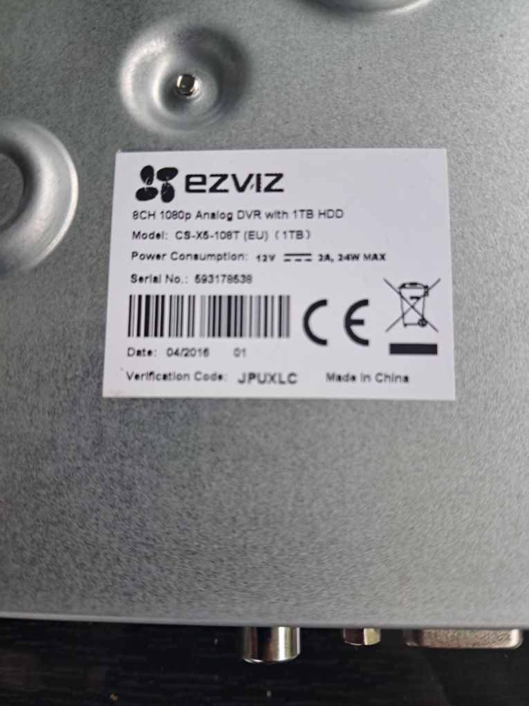 Rejestrator monitoringu EZVIZ X5