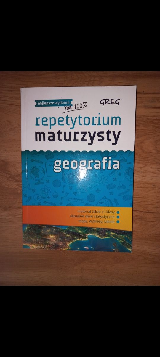 Książka repetytorium maturzysty geografia