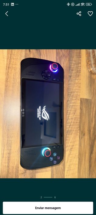 ROG ALLY X handheld semi-novo